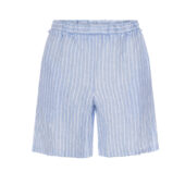 robert-friedman-shorts-gestreift-leinen-blua-weiß