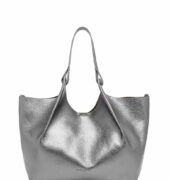 Leder-Tasche "Dua" - Metallic