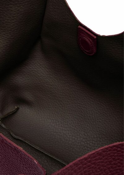 Leder-Tasche "Dua" - Berry – Bild 6