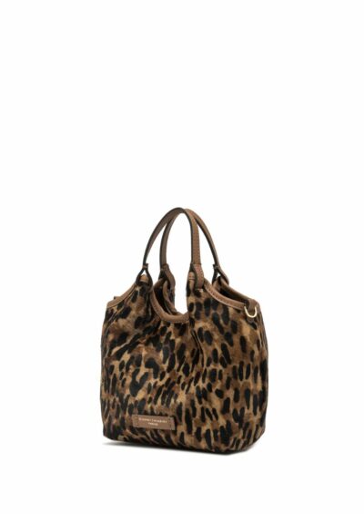 Leder-Tasche "Dua" mini - Leo – Bild 3