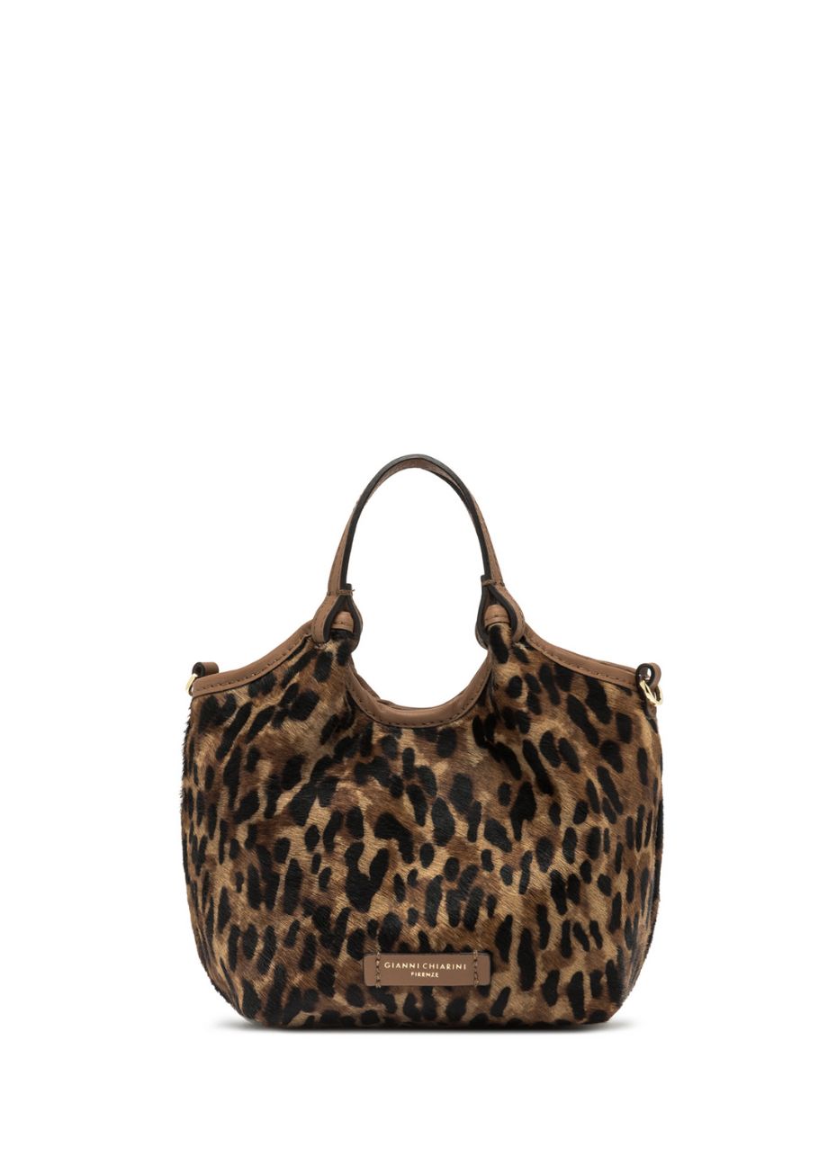 38145_14351_gianni chiarini_dua-mini Leder-Tasche "Dua" mini - Leo – Bild 1
