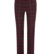 Karierte Schlupfhose "Francoise" - Rot/Blau