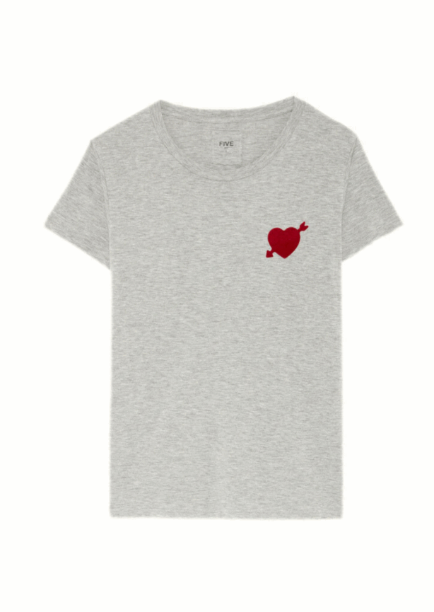 five-t-shirt-herz-grau