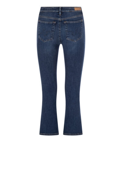 Cropped Bootcut Jeans „Jodi Crop“ – Blau – Bild 2
