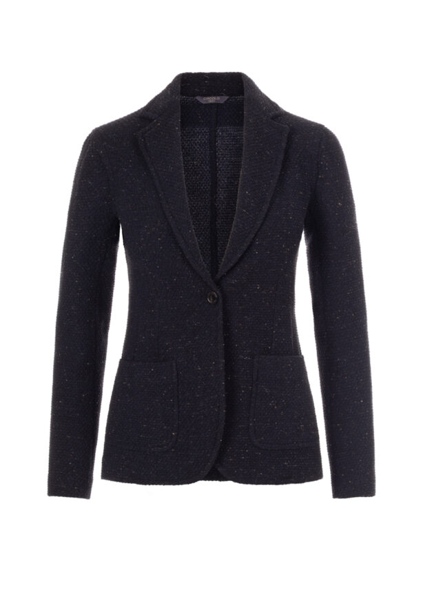 circolo-blazer-blau-meliert