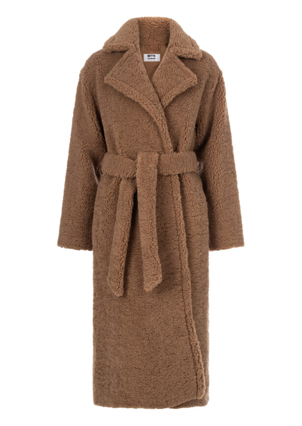 betta-corradi-mantel-fake-fur-plüsch-beige-kamelbraun