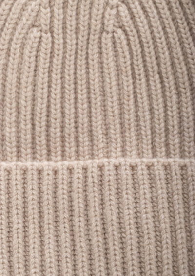 Kaschmirhaube - Beige – Bild 2