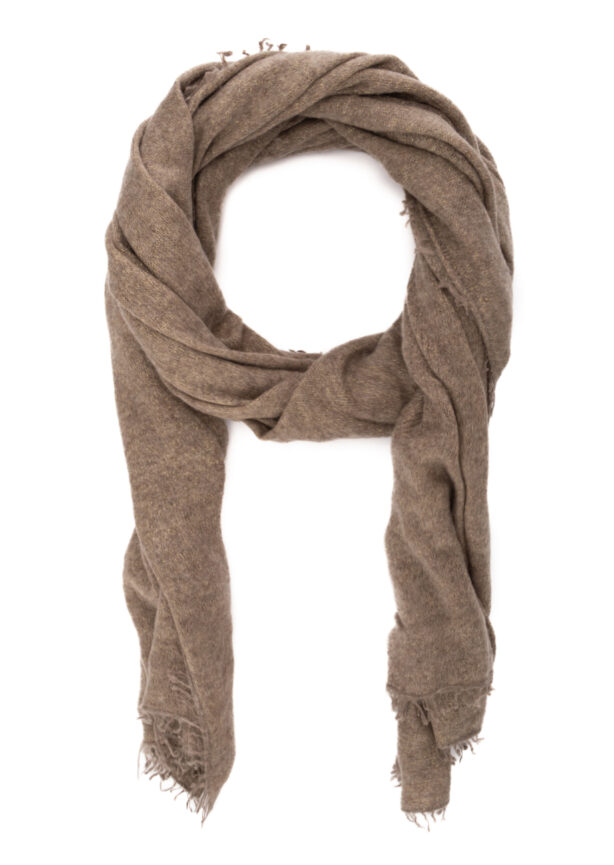 Mala Alisha-Kaschmirschal braun