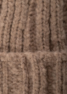 Strickmütze – Taupe – Bild 3