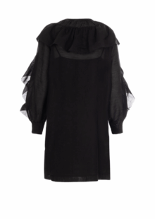 Volantkleid „Dream“ – Schwarz – Bild 2