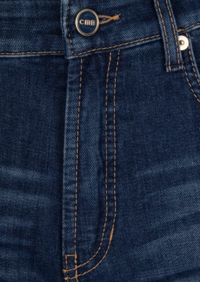 Wide-Leg Jeans „Palazzo Patch“- Blau – Bild 4