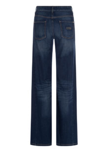 Wide-Leg Jeans „Palazzo Patch“- Blau – Bild 2