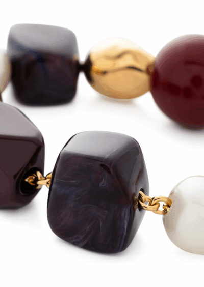 Armband "Ibiza" - Bordeaux – Bild 3