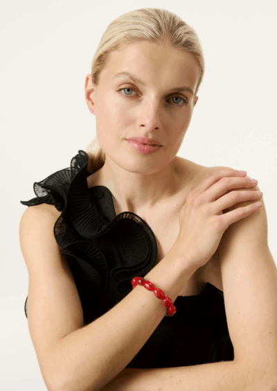 Armband “Olive Flex” – Rot – Bild 2