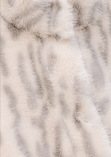 Fake-Fur Jacke "Saros" - Leo – Bild 4