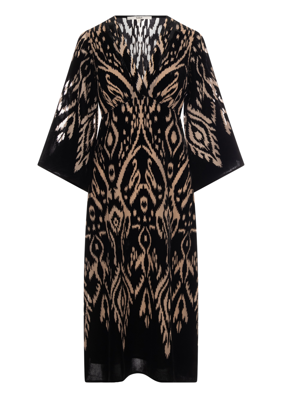 ba&sh-alba-kleid-schwarz-beige