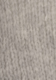 Strickjacke aus Wolle  – Grau – Bild 3