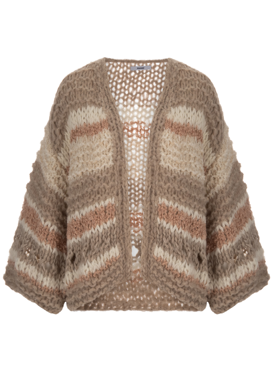 maiami-strick-cardigan-gestreift-beige