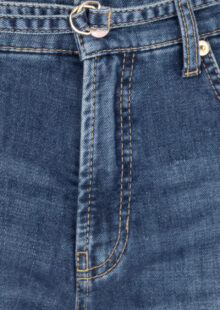 Wide-Leg Jeans „Palazzo Cropped“ – Blau – Bild 3