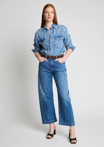 Barrel-Jeans "Hattie" - Blau – Bild 4