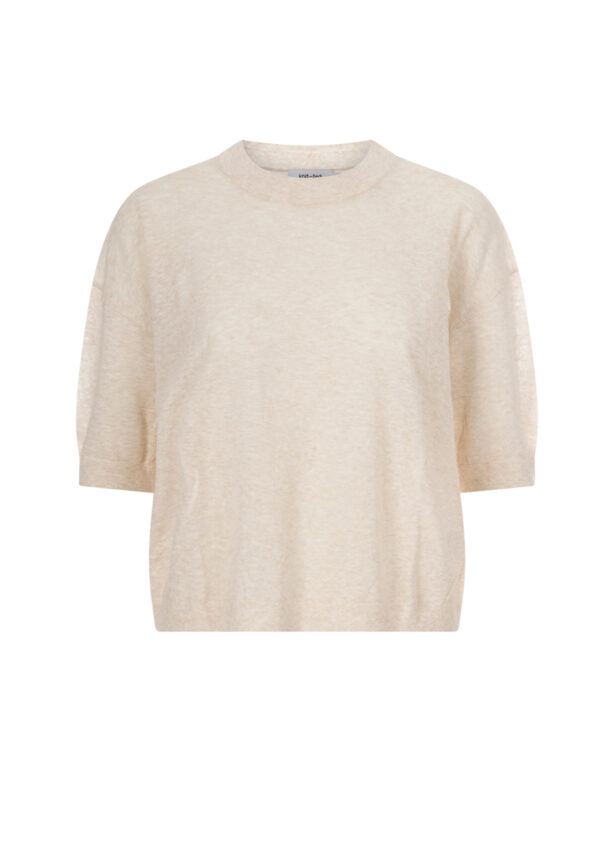 knit-ted-kurzarm-pullover-beige
