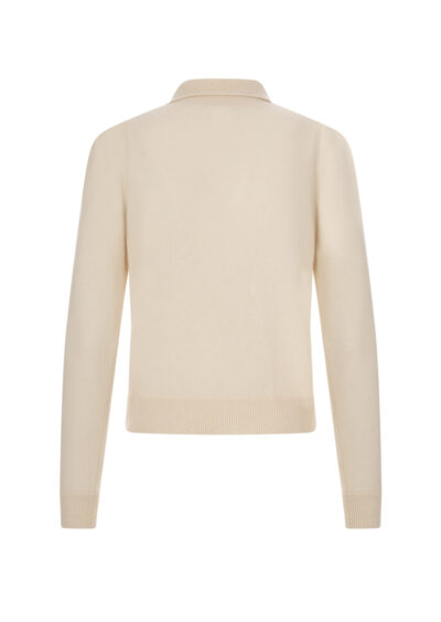 Kaschmir-Pullover – Beige – Bild 2