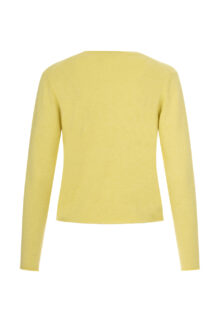 Pullover aus Baumwolle und Kaschmir - Gelb – Bild 2