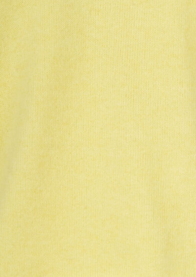 Pullover aus Baumwolle und Kaschmir - Gelb – Bild 3