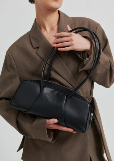 Baguette-Bag "Finesse" - Schwarz – Bild 2