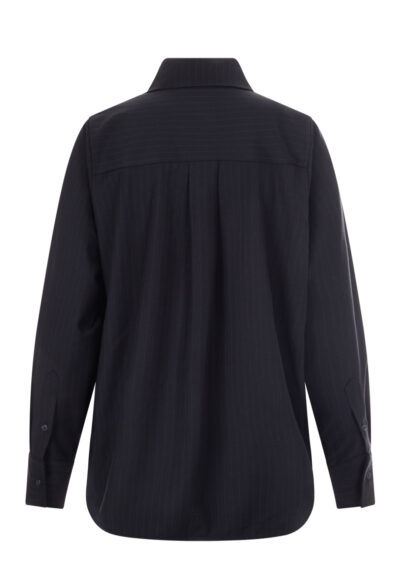 Oversize-Shirt "Stina" - Dunkelblau – Bild 2