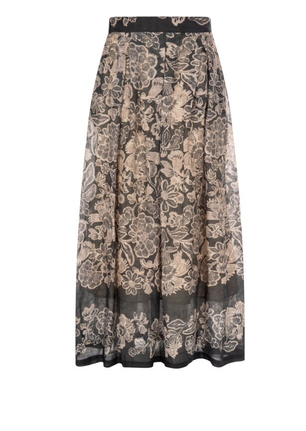 anna-palmer-maxirock-blumenmuster-grau