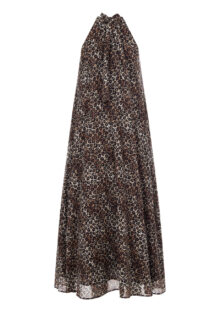 Maxikleid "Alicia" aus Baumwolle - Multi/Leo – Bild 2