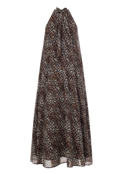 Maxikleid "Alicia" aus Baumwolle - Multi/Leo – Bild 2