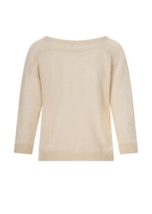 Kaschmirpullover - Hellbeige – Bild 2