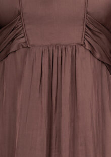 Midi-Kleid „Celia“ – Braun – Bild 3
