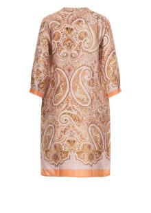 Kleid aus Viskose - Multi/Rosa – Bild 2