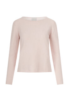 Pullover aus Baumwolle und Kaschmir - Rosa