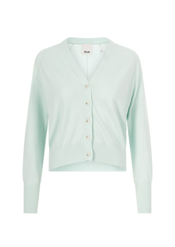 allude-strickjacke-türkis