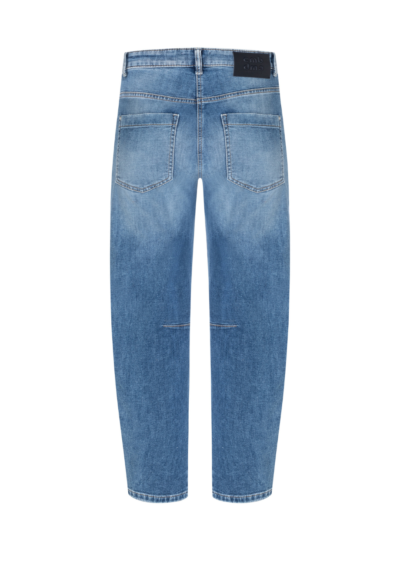 Barrel-Leg-Jeans „Ocean“ – Blau – Bild 5