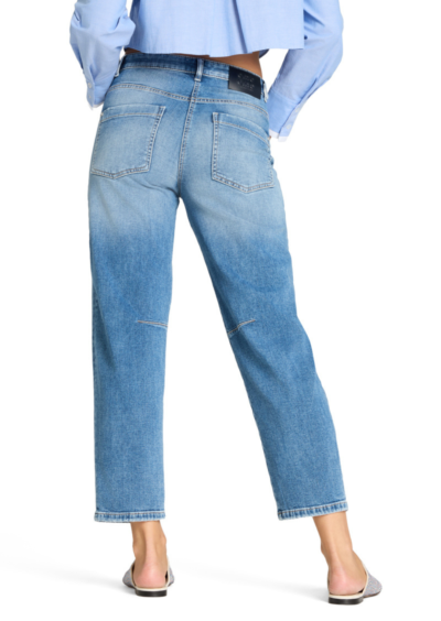 Barrel-Leg-Jeans „Ocean“ – Blau – Bild 4