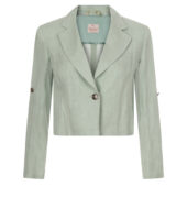 Leinen-Blazer "Papiro" – Grün