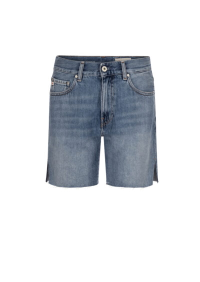 Jeans Shorts "Boyfriend" - Blau – Bild 3