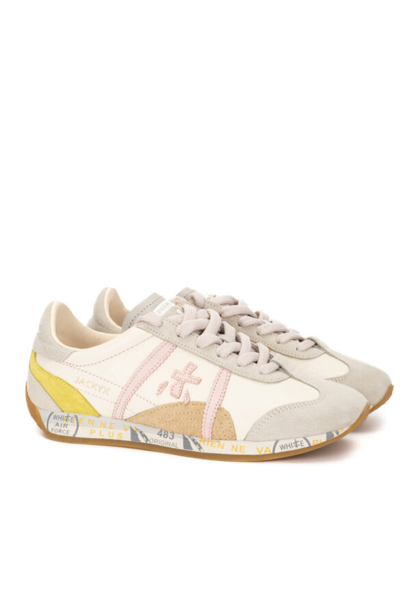 premiata-sneakers-jackyx-crmeweiß-rosa