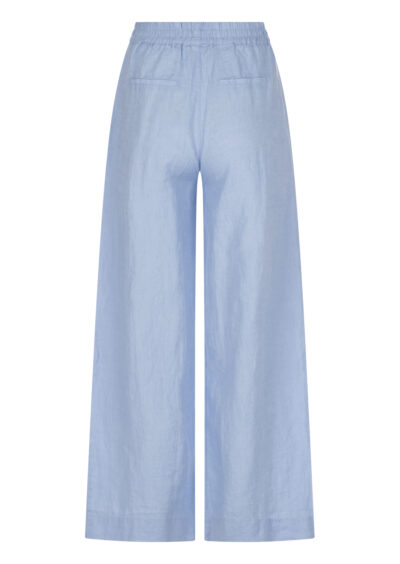Leinenhose - Blau – Bild 2