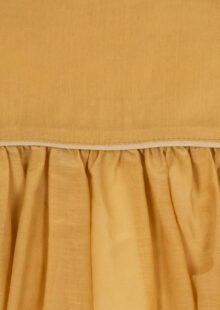 Bluse aus Baumwolle und Seide - Gelb – Bild 3