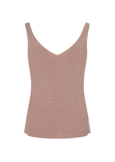 Metallic-Top "Luke" - Rosé/Gold – Bild 2
