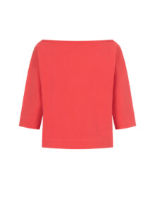 Oversized Sweatshirt aus Baumwolle  – Pink – Bild 2