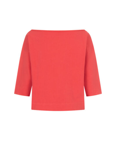Oversized Sweatshirt aus Baumwolle  – Pink – Bild 2