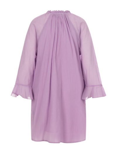 Minikleid "Nivea" aus Baumwolle - Flieder/Lila – Bild 2
