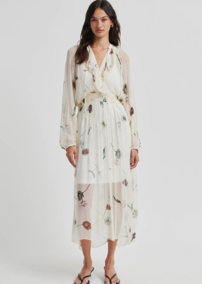 Midikleid "Florala" - Beige/Multi – Bild 2